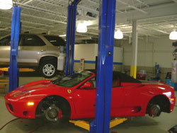 Ferrari 360 Spyder service